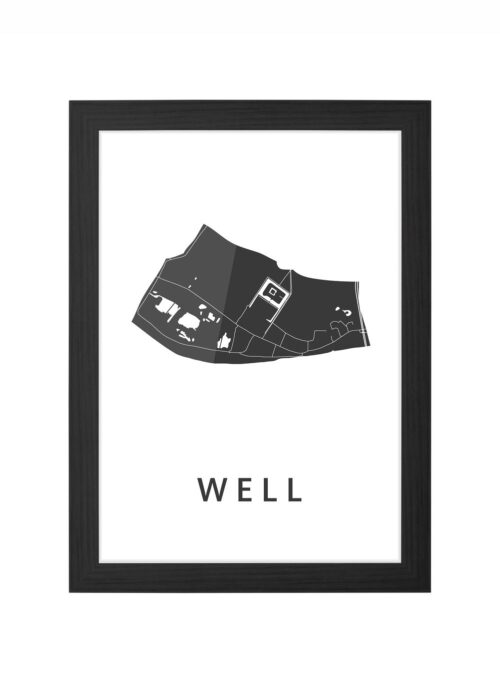Well Ingelijst in Zwart lijst Kopen | Kunst in Kaart
