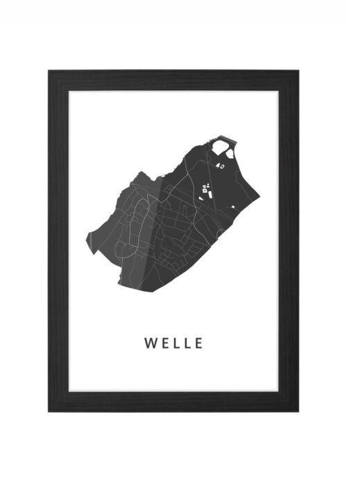 Welle Ingelijst in Zwart lijst Kopen | Kunst in Kaart