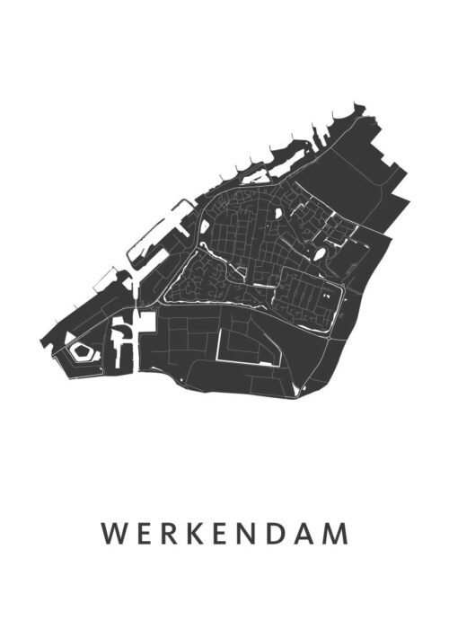 Werkendam Stadskaart