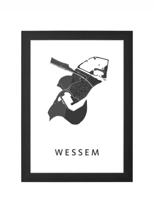 Wessem Ingelijst in Zwart lijst Kopen | Kunst in Kaart