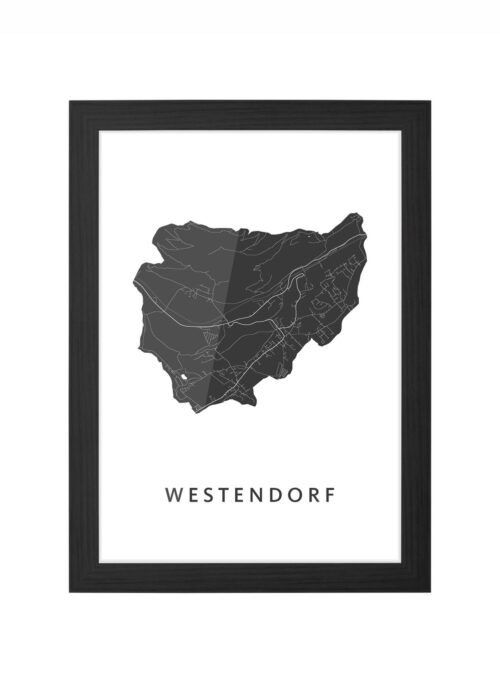 Westendorf Ingelijst in Zwart lijst Kopen | Kunst in Kaart