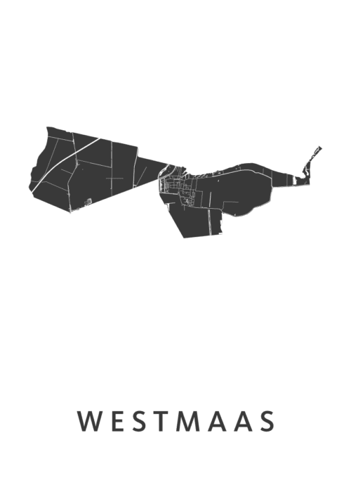 Westmaas Stadskaart