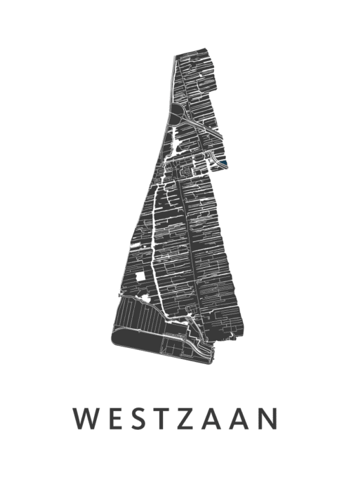 Westzaan Stadskaart