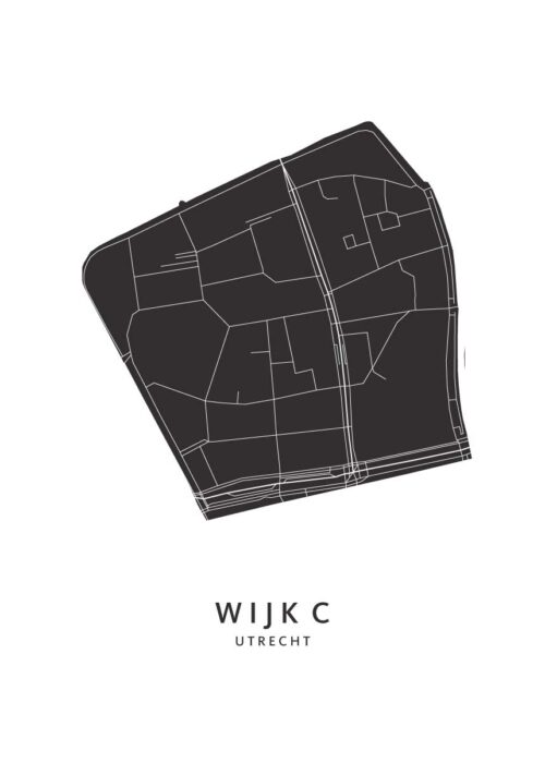Wijk C wijkkaart - Utrecht