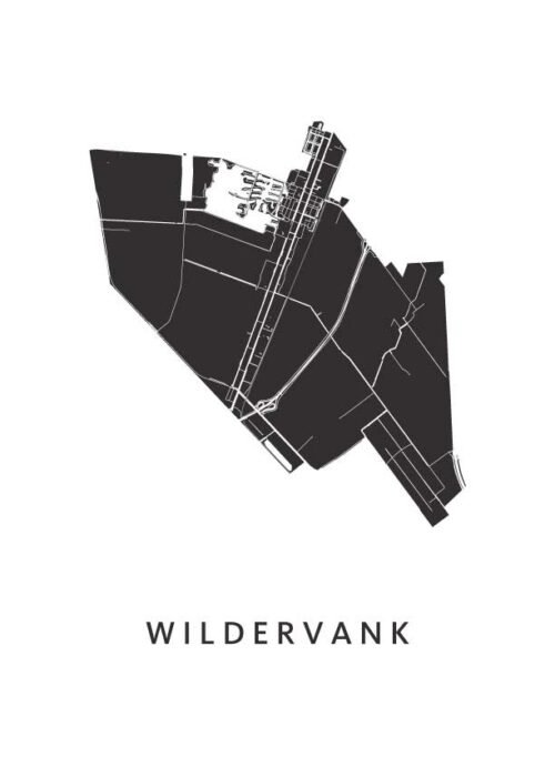 Wildervank Stadskaart Poster Kopen