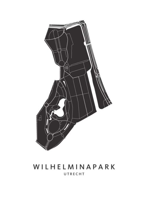 Wilhelminapark Wijkkaart Utrecht