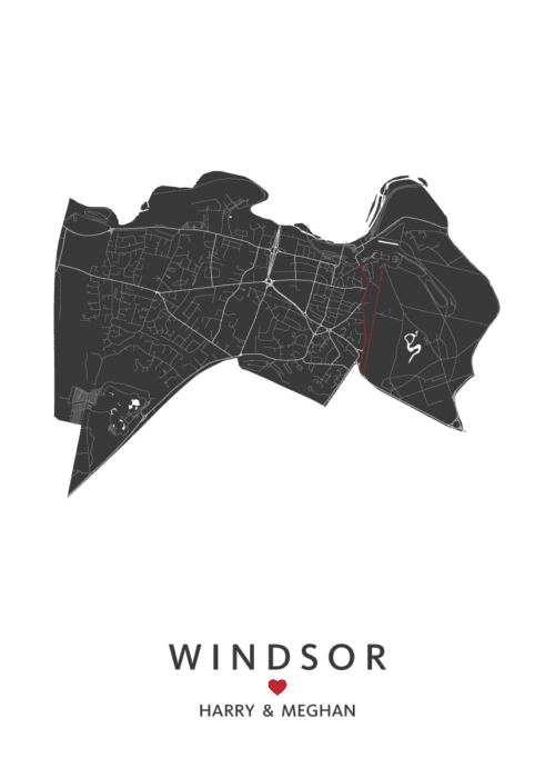 Windsor RoyalWeddingmap