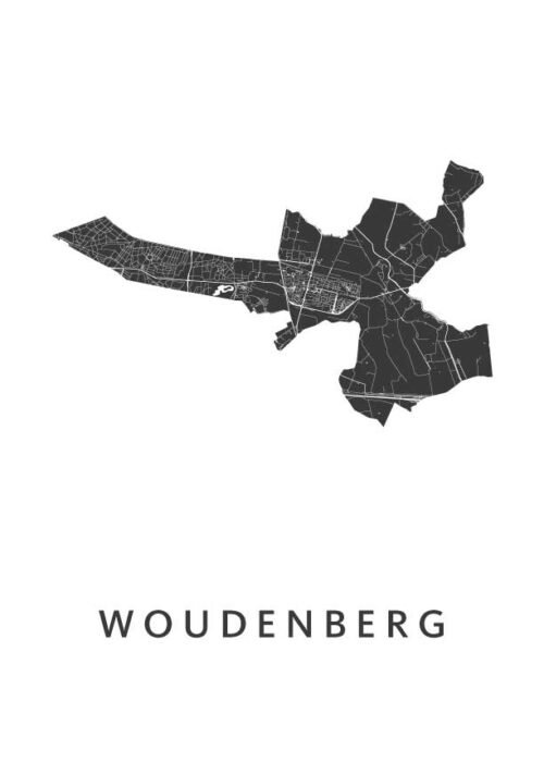 Woudenberg Kaart Poster