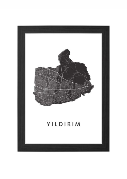 Yıldırım Ingelijst in Zwart lijst Kopen | Kunst in Kaart