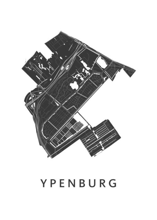 Ypenburg Kaart Poster