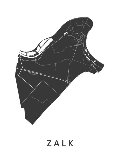 Zalk Kaart Poster