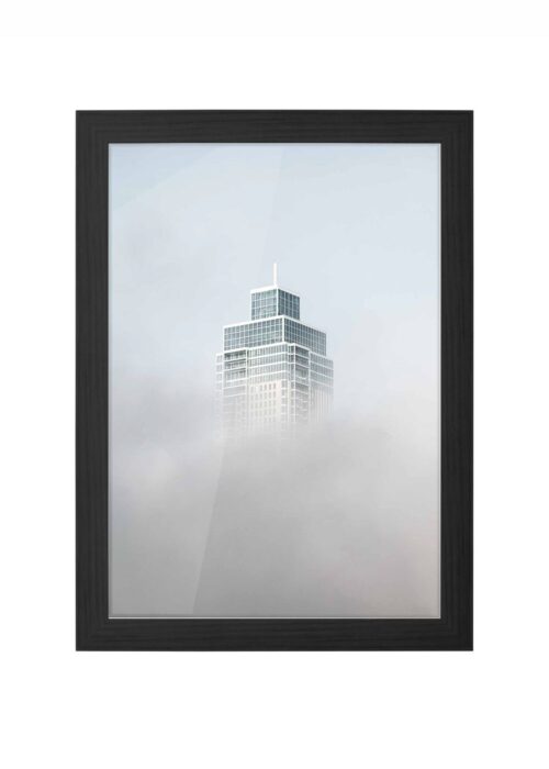 zalmhaventoren fotografie poster ingelijst in zwarte lijst