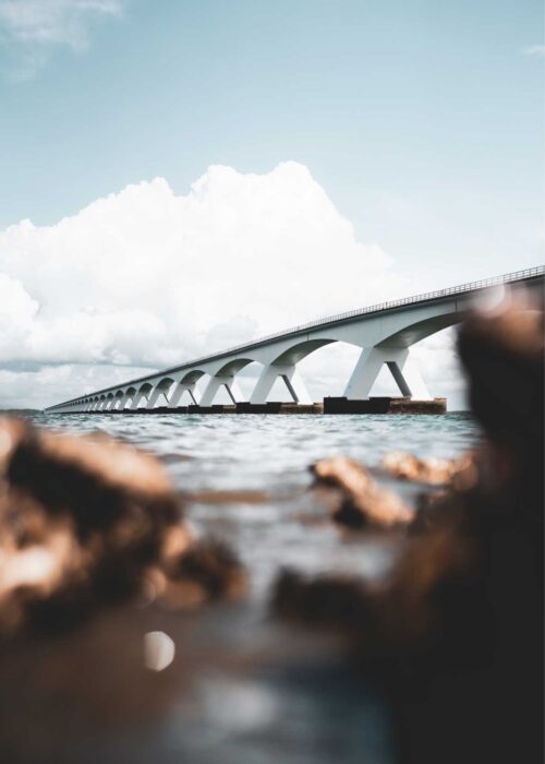 Zeelandbrug — Fotografie Poster