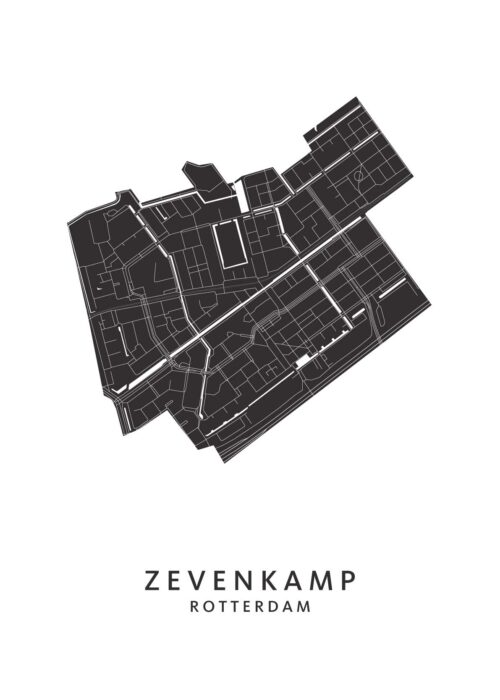 Zevenkamp Wijkkaart - Rotterdam