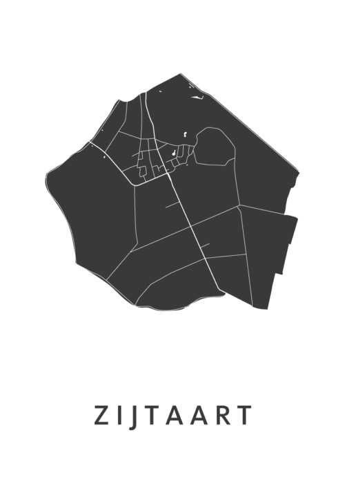 Zijtaart Kaart Poster