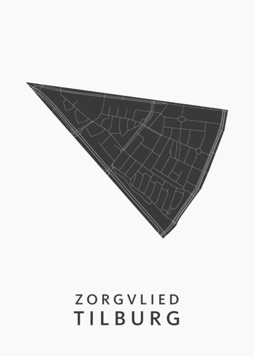 Zorgvlied Wijkkaart Tilburg