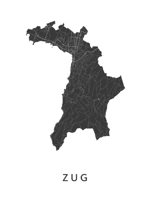 Zug Kaart Poster