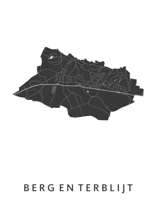 Berg en Terblijt Stadskaart