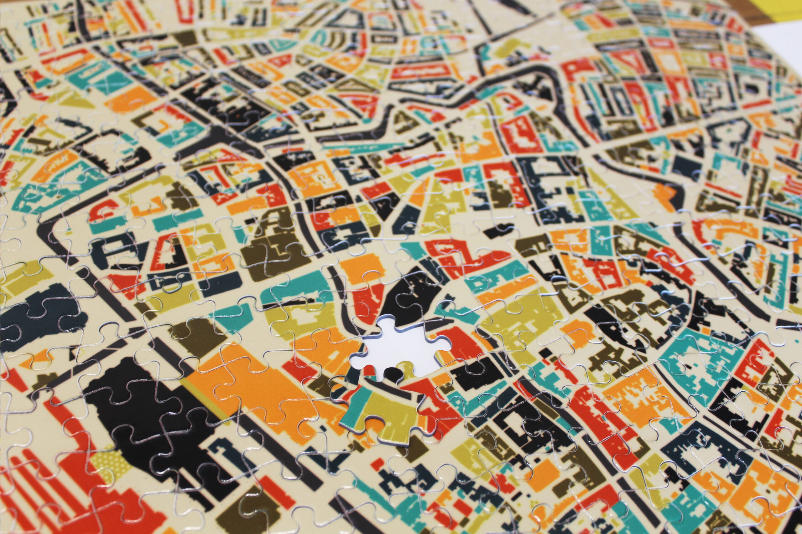 Stadskaart Puzzels