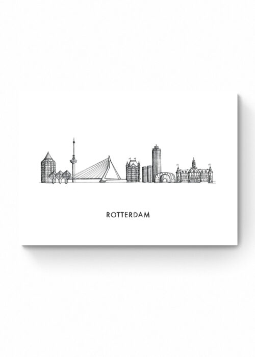 Rotterdam Skyline Poster