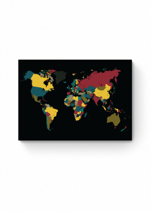 Wereldkaart Mozaïek Urban