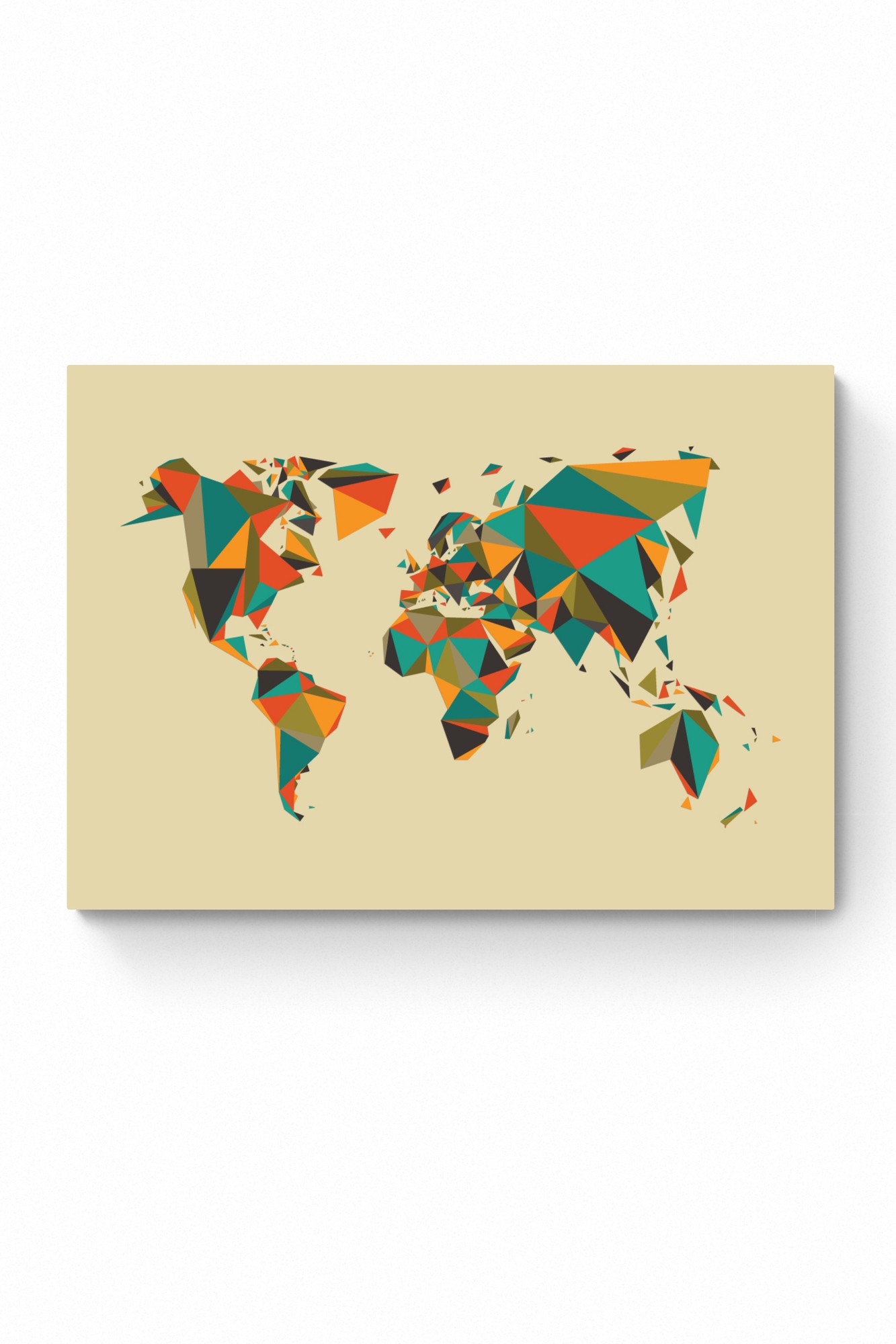 Wereldkaart posters - 3D