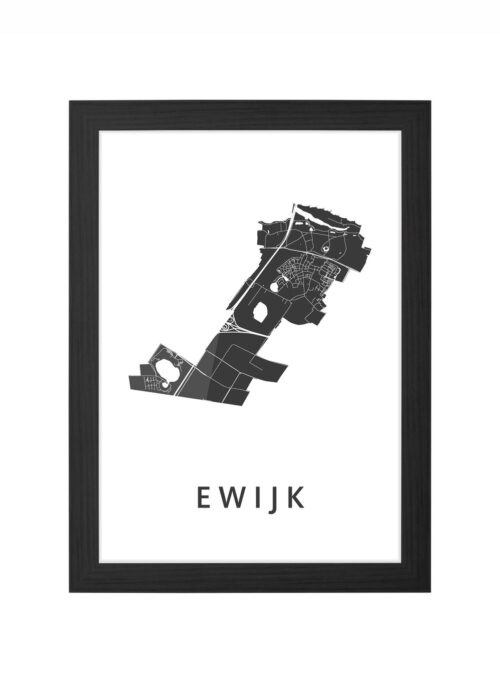 Ewijk Ingelijst in Zwart lijst Kopen | Kunst in Kaart