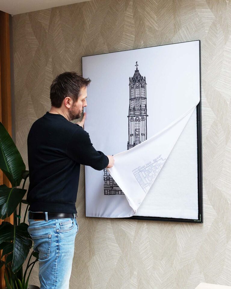 Akoestisch wandpaneel 🔇♻️
