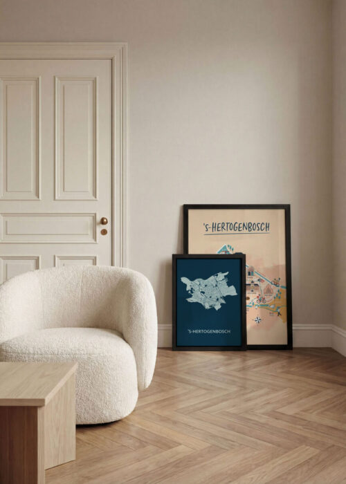 's-Hertogenbosch Ingelijste Poster