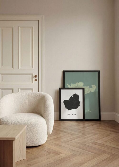 Galder Stadskaart Poster Kopen