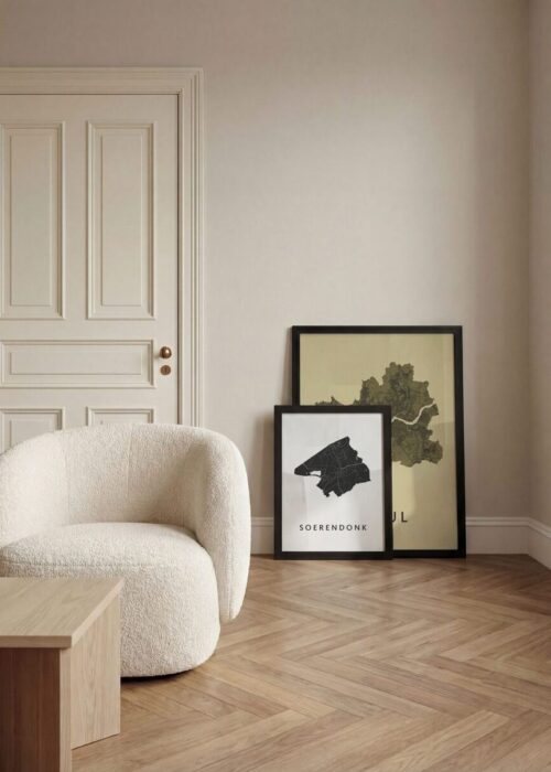 Soerendonk  Stadskaart Poster Kopen
