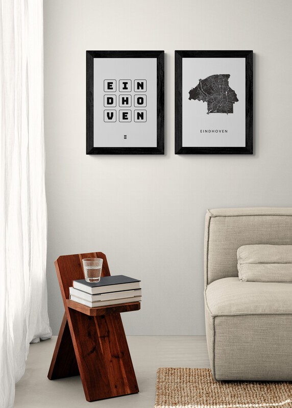 Typografie Eindhoven Zwart/Wit
