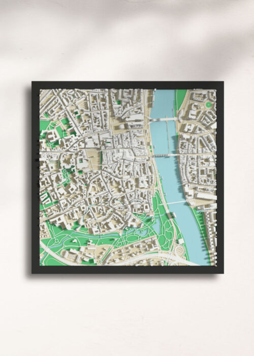 3D Stadskaart - Maastricht bioplastic