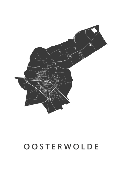 Oosterwolde Stadskaart