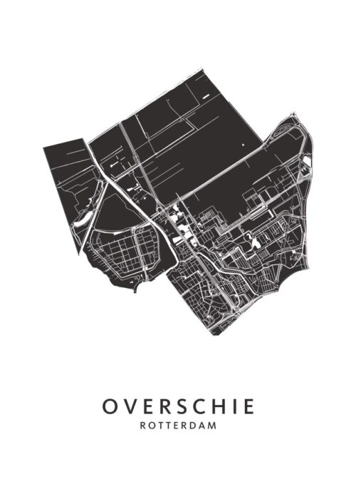 Rotterdam - Overschie Wijkkaart