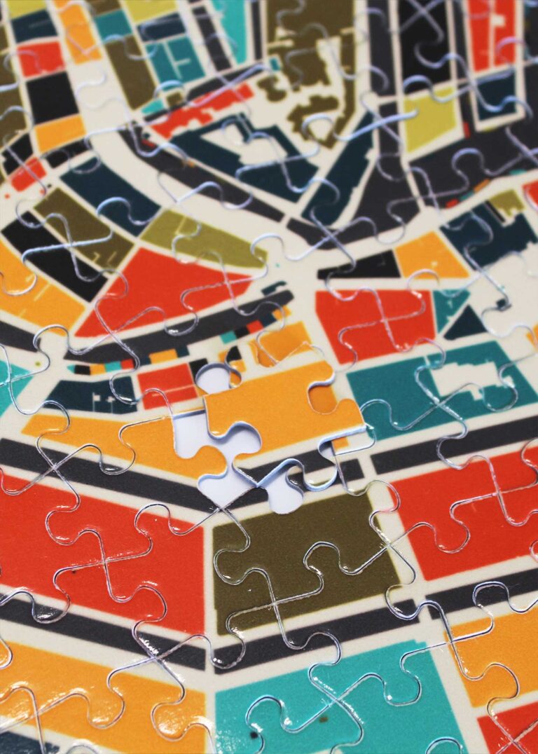 Stadsprint puzzels