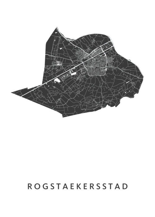 Rogstaekersstad Carnaval Stadskaart Roosendaal